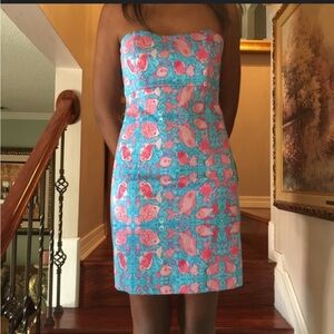 Kaeli Smith Strapless Mini Dress